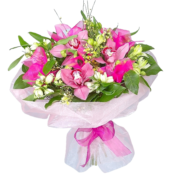 Букет из Орхидей "Сюрприз", A bouquet of Orchid "Surprise"
