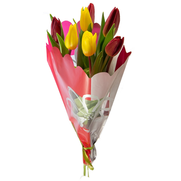 Букет из 7 тюльпанов, Bouquet of 7 tulips