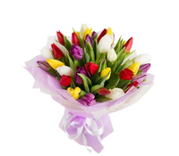 Букет из 29 тюльпанов, A bouquet of 29 tulips