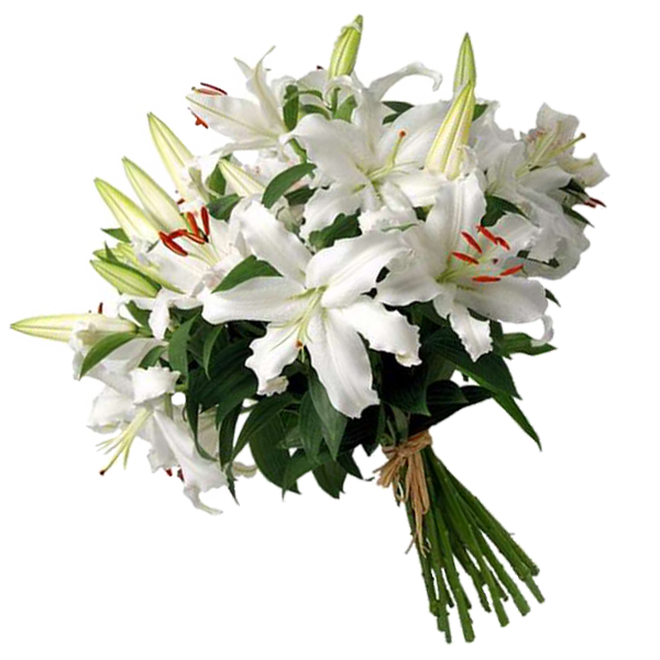Букет из лилий "Эйфория", A bouquet of lilies "Euphoria"