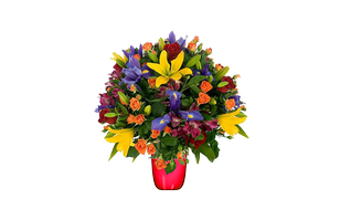 Букет из Лилий "Фиеста", A bouquet of lilies "Fiesta"