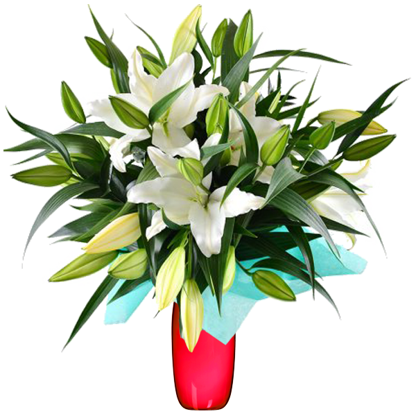 Букет из Лилий "Вальс",A bouquet of lilies "Waltz"