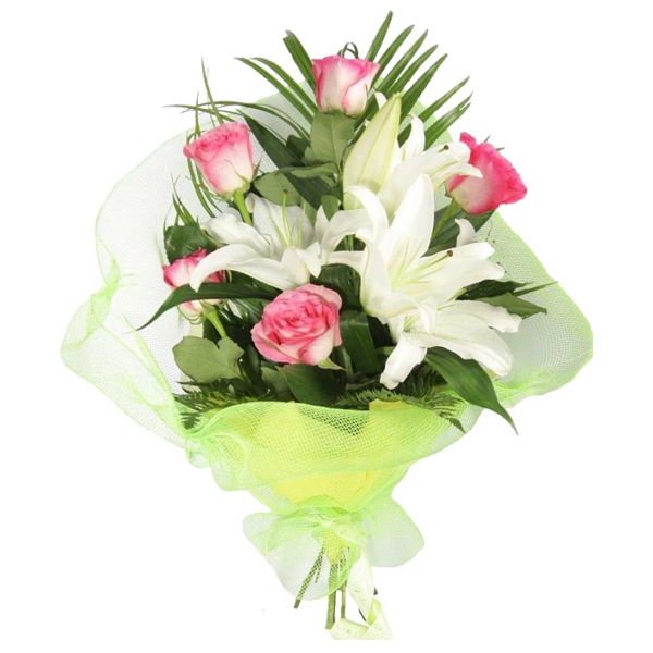 Букет из Лилий "Стильный", A bouquet of lilies "Stylish"