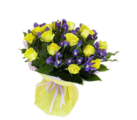Букет из Ирисов "Торжественный", A festive bouquet of irises