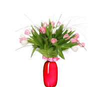 Букет из тюльпанов "Блаженство", Bouquet of tulips "Bliss"