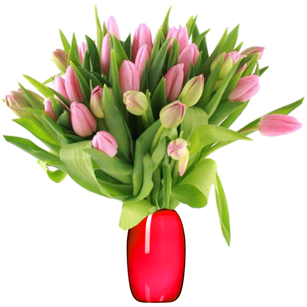 Букет из тюльпанов "Незабываемая весна", Bouquet of tulips "Unforgettable spring"