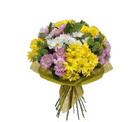 Букет из Хризантемы "Неотразимый", bouquet with chrysanthemum Irresistible