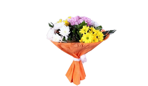 Букет с хризантемой "Желанный", bouquet with chrysanthemum desirable