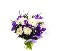 Букет с хризантемой "Вальс", bouquet with chrysanthemum waltz