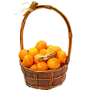 Корзинка мандаринов (апельсинов)